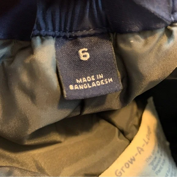 Lands End Squall Winter Snow Pants Boys Size 6 - Picture 10 of 16